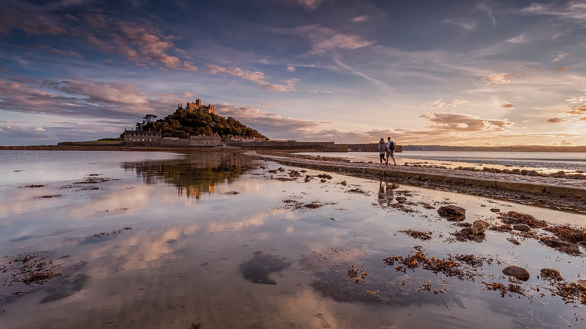 St Michael's Mount, en Cornualles. Fotografía de Fuzzypiggy
