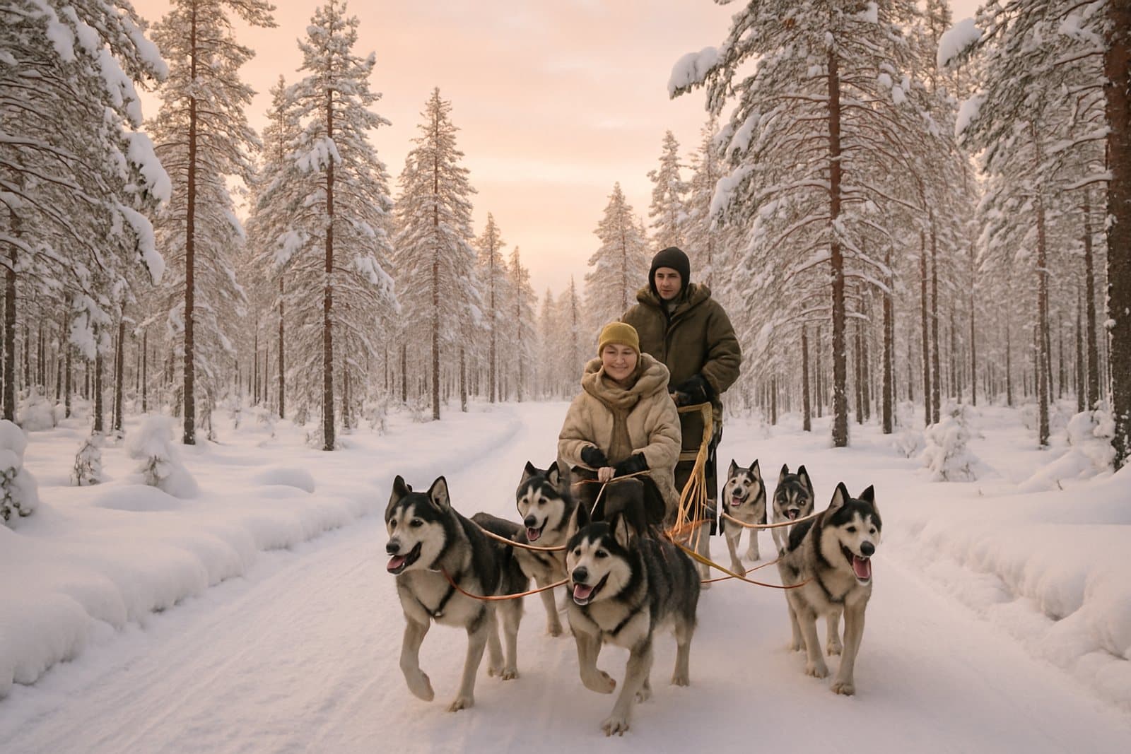 Salla · Laponia finlandesa, salida del 20 de enero