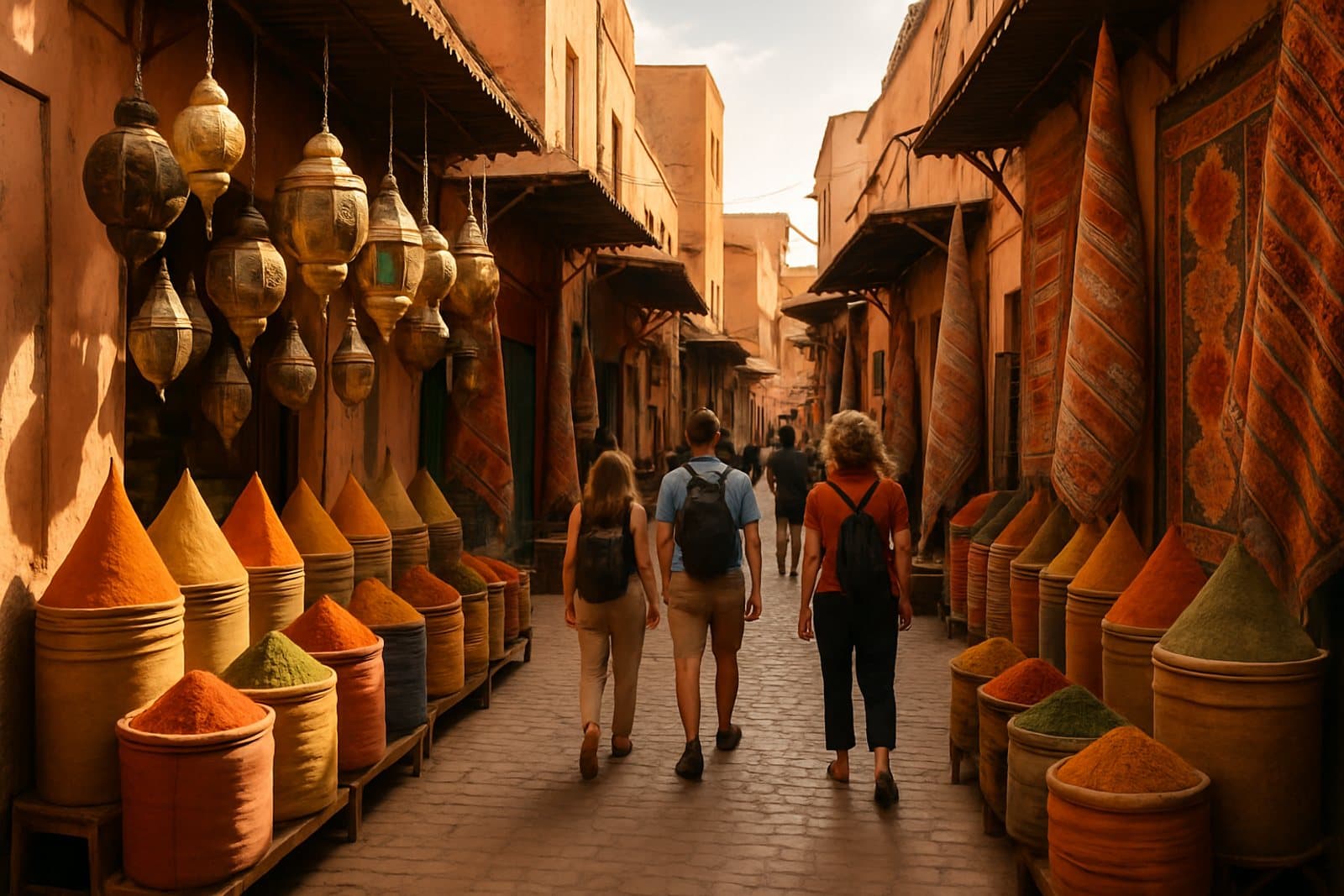 Ciudades Imperiales y Norte de Marruecos · Senior +55 — Ocho días de Marrakech a Fez por Tánger y Xaouen